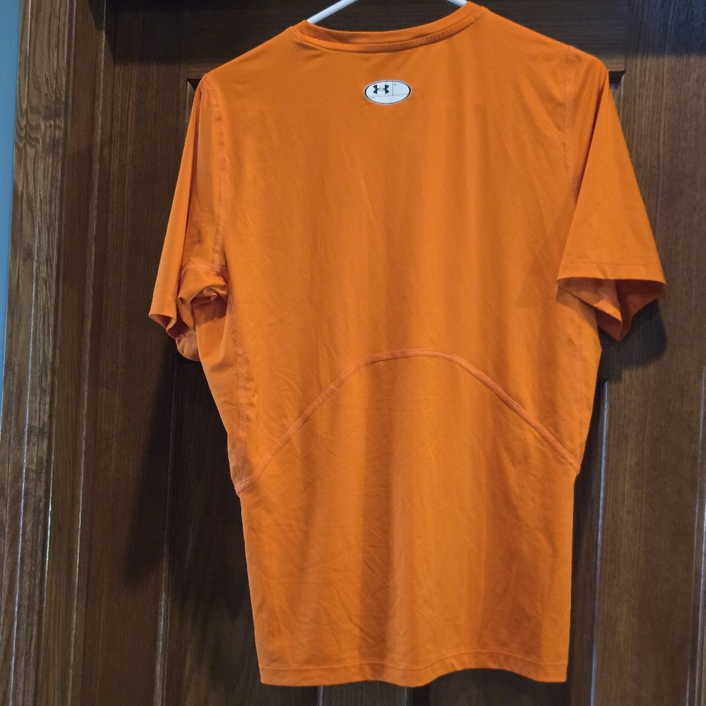 Under Armour Orange Short Sleeve Tee - Picture 11 of 16